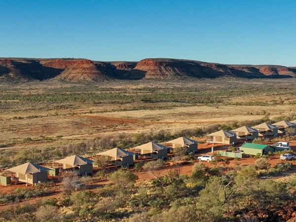 an aerial view of Kings Creek Station