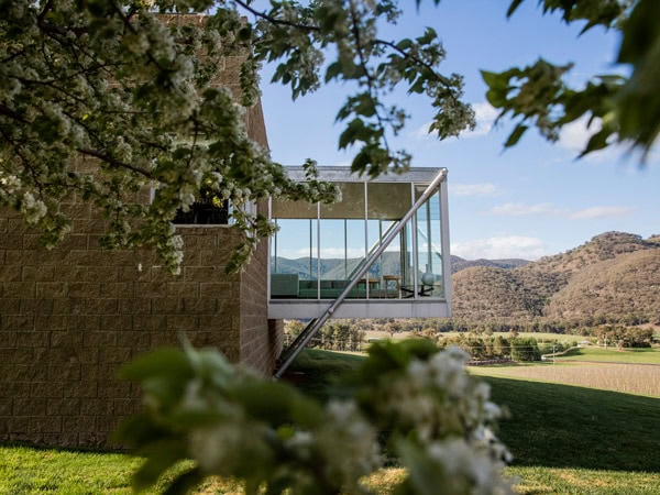 the scenic grounds at Logan Wines, Mudgee