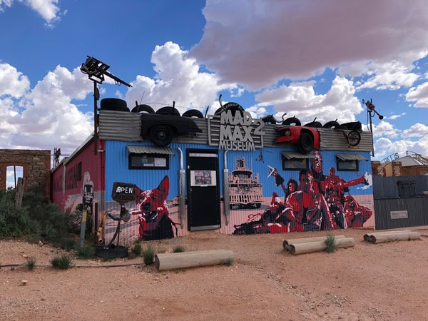the exterior of Mad Max 2 Museum, NSW