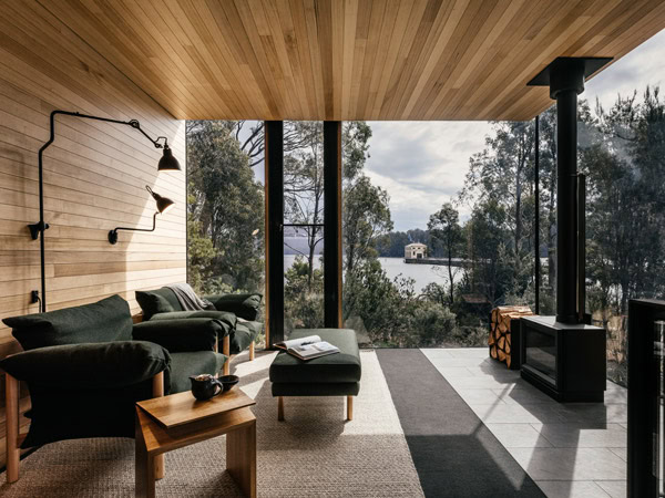 Pumphouse Point room in Tasmania