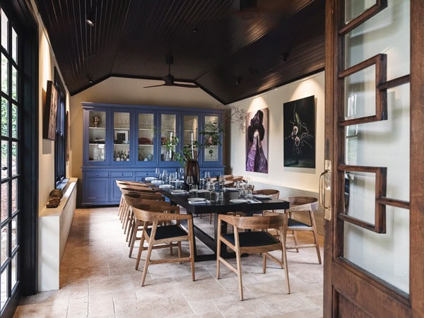 the dining interior at Tedesca Osteria, Red Hill