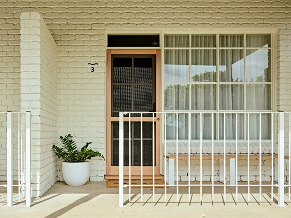 Exterior of room at River Drive Motel in Gippsland