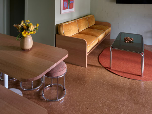 Interior of room at River Drive Motel in Gippsland