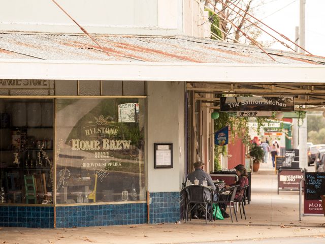 streetscape in rylstone