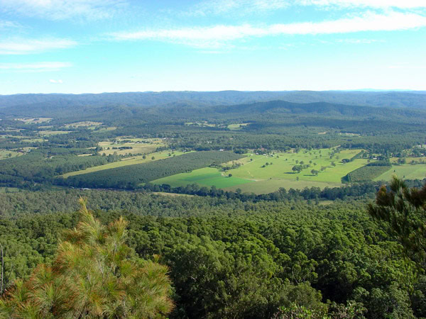 an aerial view of the Sherwood Nature Reserve