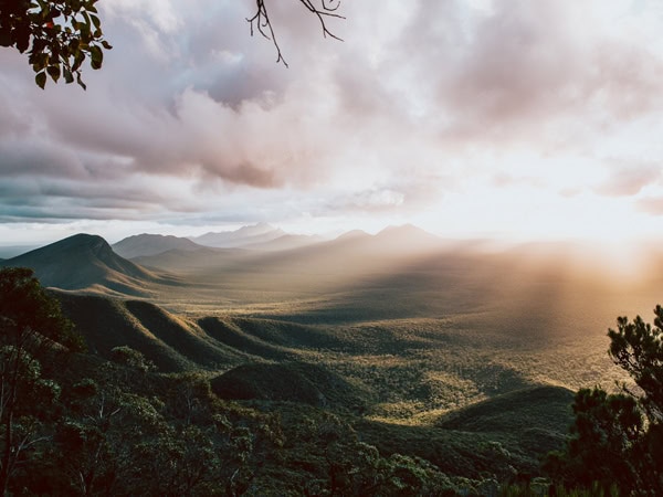 breathtaking mountain views on top of the Stirling Range National Park