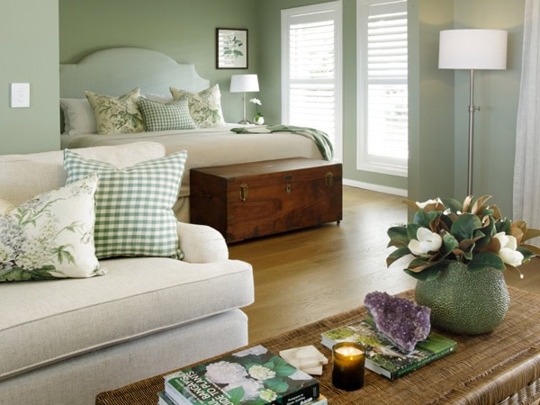 the bedroom interior of Verandah House Country Estate in Tamborine Mountain