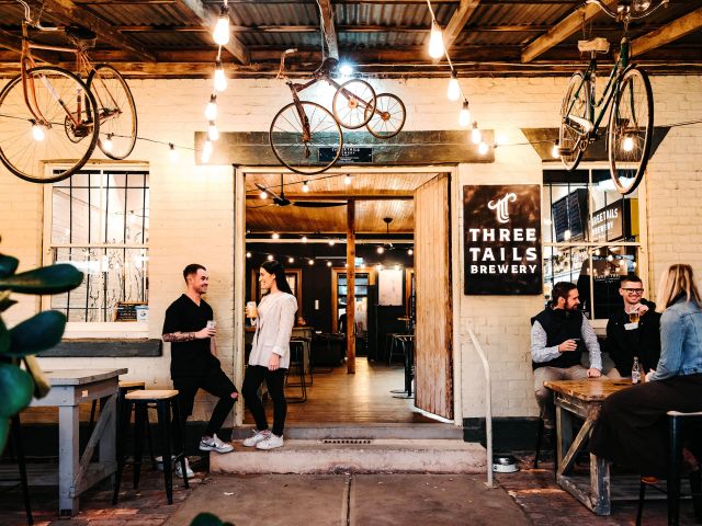 a look inside Three Tails Brewery in Mudgee