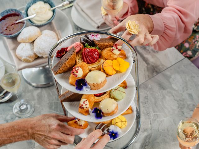 High Tea at Spicers Balfour Hotel, New Farm