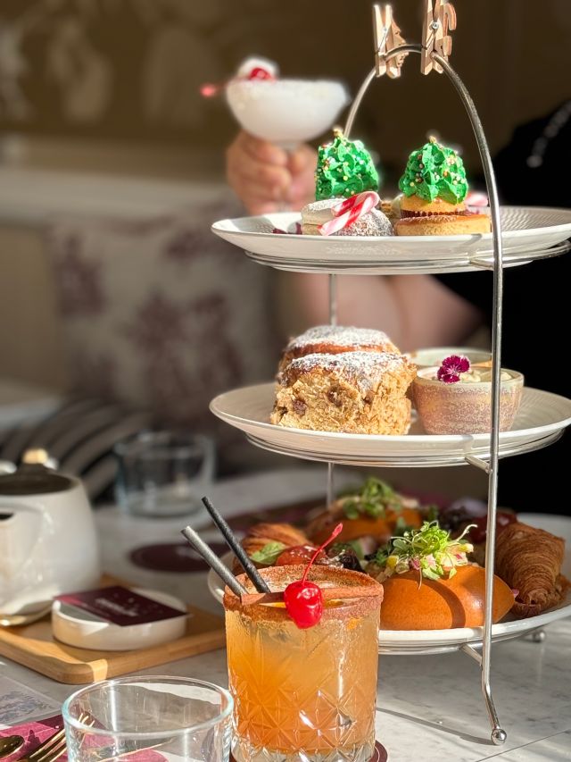 high tea at Dandelion & Driftwood, Hendra