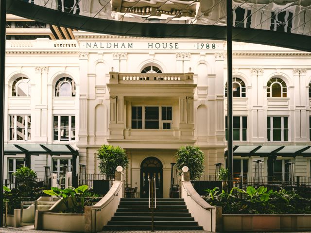 the exterior of Naldham House, Brisbane