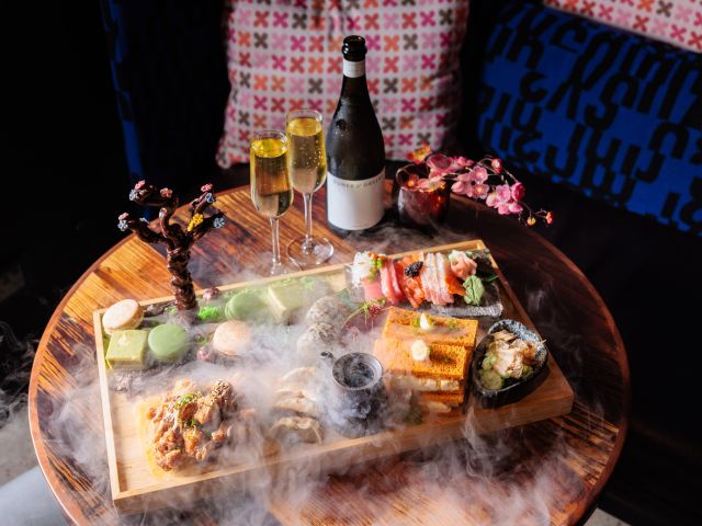 Zen Garden High Tea at Bar 1603, Hotel Indigo, Brisbane