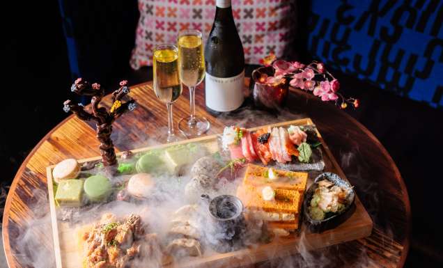 Zen Garden High Tea at Bar 1603, Hotel Indigo, Brisbane