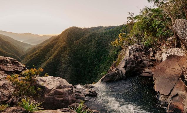 Windin Falls lookout
