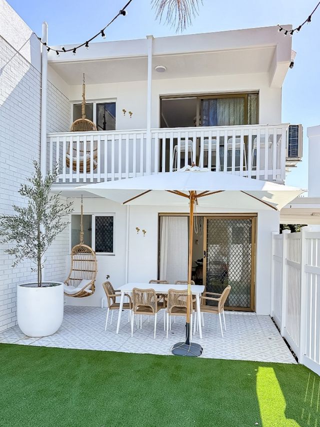 a coastal-chic villa in Mooloolaba