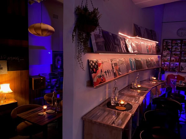 Side B Vinyl Bar in Blackheath, Blue Mountains
