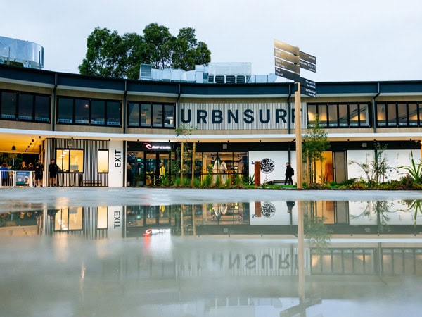 the URBNSURF Sydney exterior