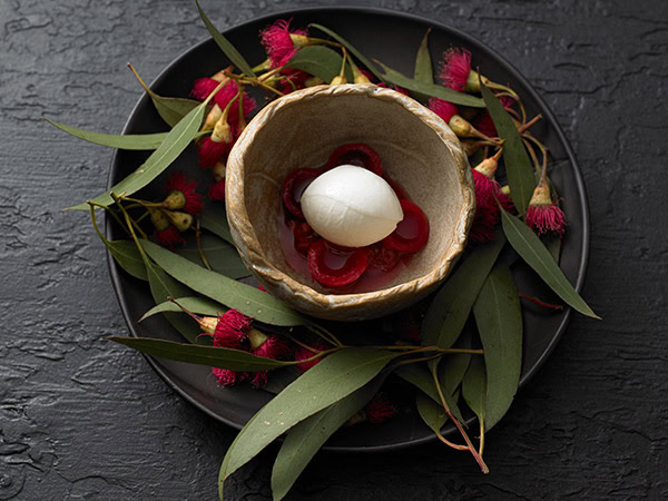 plated dish at Brae Restaurant