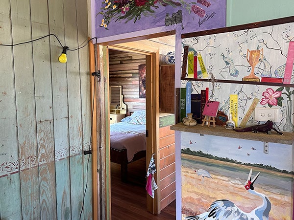 bedroom inside the crack up sisters house in winton