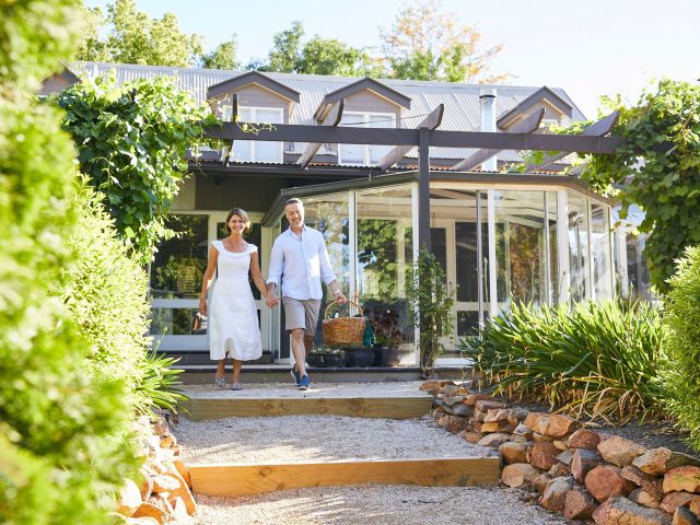 coulpe staying at Evanslea mudgee