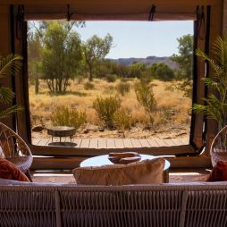 Kings Canyon Superior Glamping Tent View