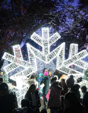 Snowlane at the Xmas in July Festival in Canberra