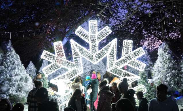 Snowlane at the Xmas in July Festival in Canberra