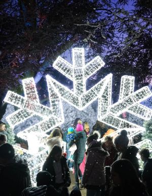 Snowlane at the Xmas in July Festival in Canberra