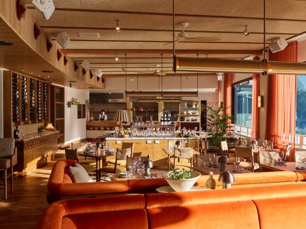 RAFI restaurant at URBNSURF Sydney interiors