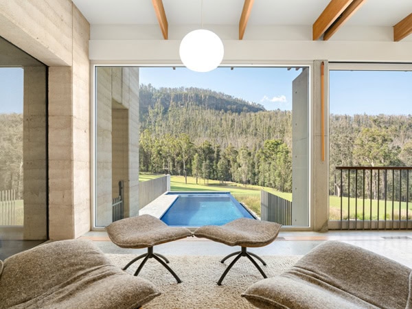 scenic views from the property interior of Robinson’s Run