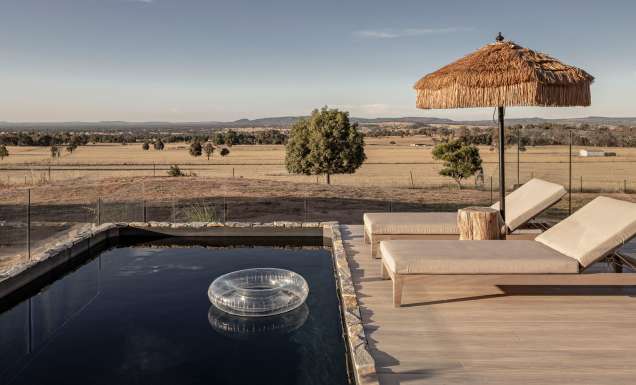 pool at Zensi Retreat mudgee accommodation