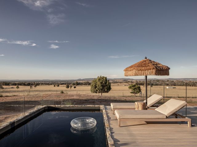 pool at Zensi Retreat mudgee accommodation