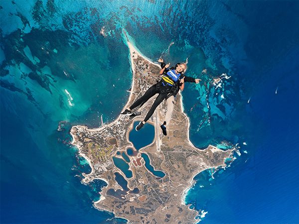 Skydive Geronimo Rottnest Island