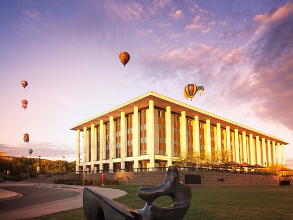 The National Library of Australia in Canberra, ACT