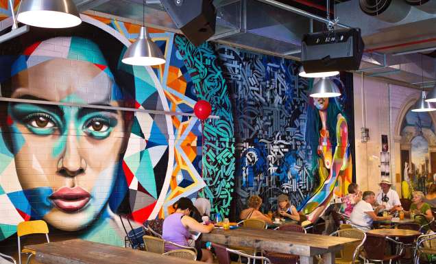 Adelaide Central Market mural