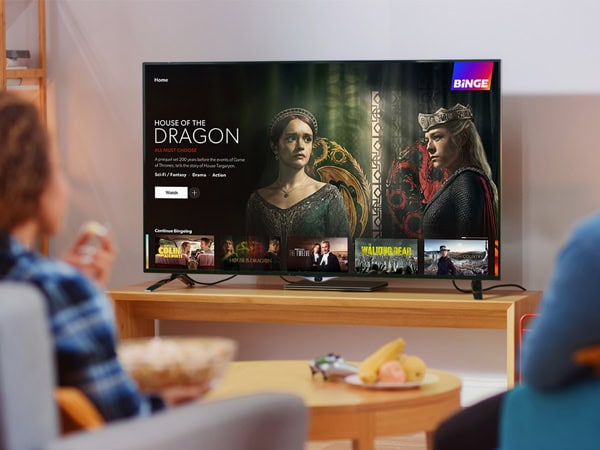 watching House of the Dragon on Binge