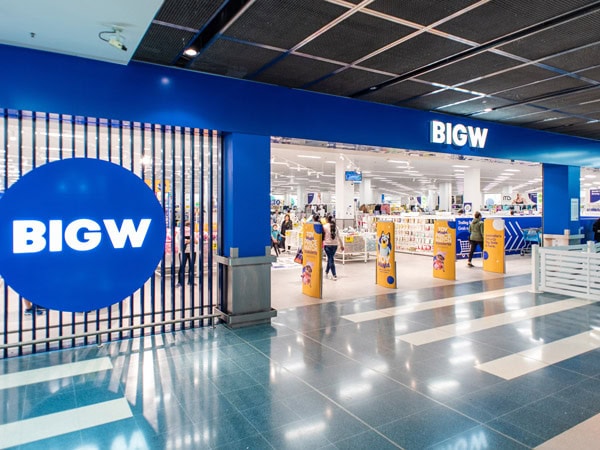 a BigW Westpoint store outlet