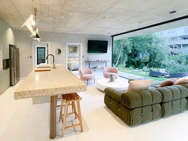 a look inside the Broken House Airbnb in Adelaide Hills