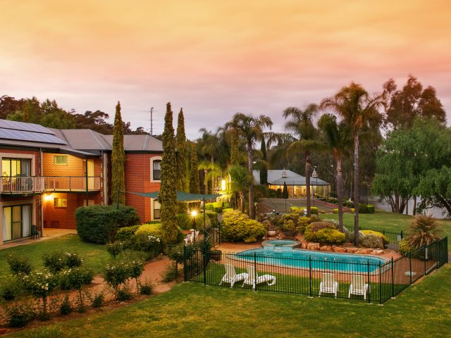 Clare Country Club at sunset