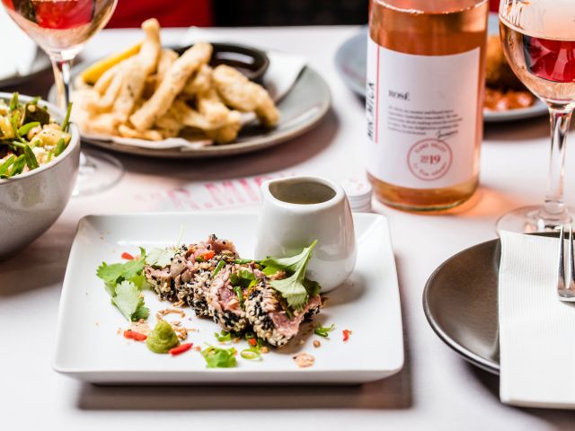 dinner at Mr. Mick, Clare Valley