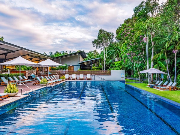 the pool at Crystalbrook Byron