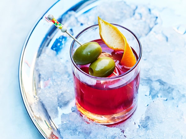 a glass of blended gin at Darwin Distilling Co