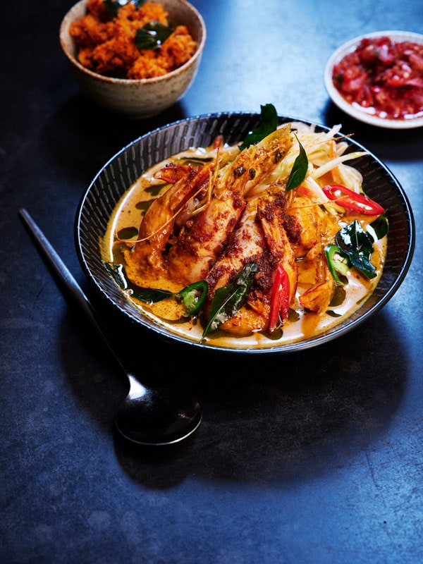 a Sri Lankan dish at Ella by Minoli