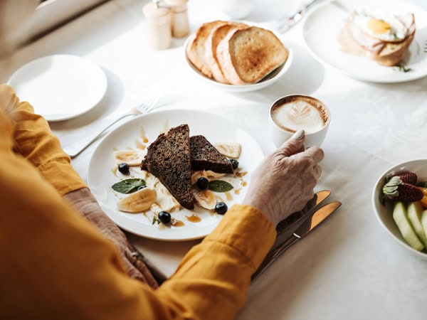the menu onboard The Ghan Gold Premium class