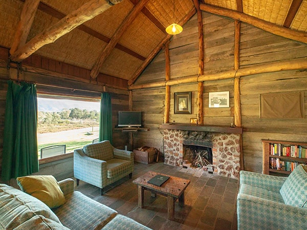 loungeroom of Grampians Pioneer Cottages, Halls Gap, Victoria