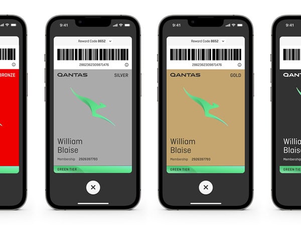 the Qantas red plan in the Green Tier status