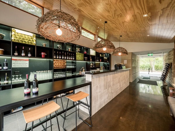 a look inside the cellar door of Greenhill Wines