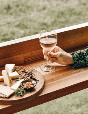wine and cheese tasting at Bassine Specialty Cheeses