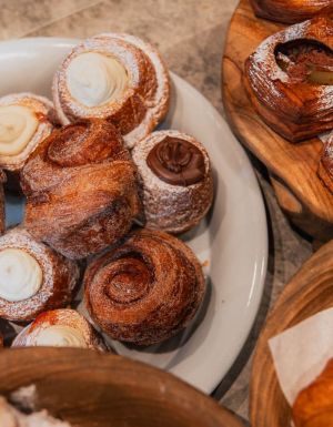pastries on offer at Fourth Hill Providore