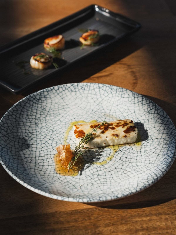 a close-up of a dish at Havza, Rottnest Island, WA